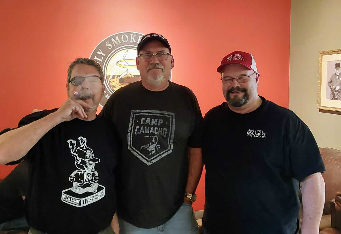 Three Musketeers from Holy Smoke Cigars